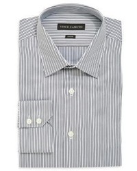 Vince Camuto Fitted Striped Dress Shirt