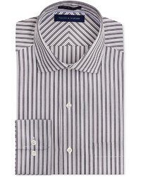 Tommy Hilfiger Non Iron Grey Stripe Dress Shirt