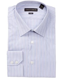 Vince Camuto Satin Stripe Long Sleeve Modern Fit Dress Shirt