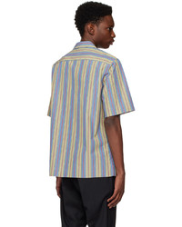 Paul Smith Blue Beige Striped Shirt