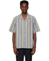Paul Smith Blue Beige Striped Shirt