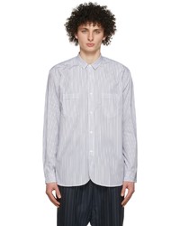 Junya Watanabe Blue Cotton Shirt