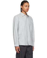 Mhl By Margaret Howell Gray Cotton Shirt