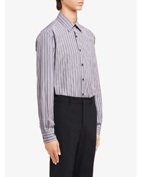 Prada Striped Button Up Shirt