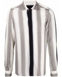 Rick Owens Striped Button Up Shirt