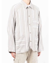 FIVE CM Striped Long Sleeve Shirt