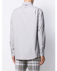 Thom Browne Striped Poplin Shirt