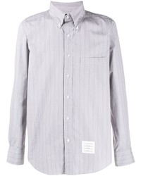 Thom Browne Striped Poplin Shirt