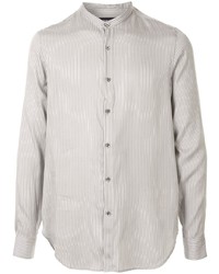 Giorgio Armani Striped Round Neck Shirt