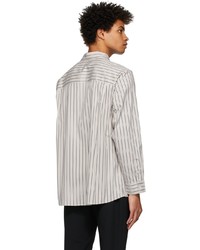 3.1 Phillip Lim Taupe Relaxed Fit Shirt