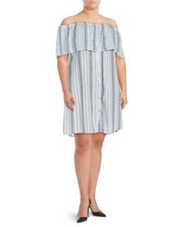 B Collection By Bobeau Off The Shoulder Ruffle Dress