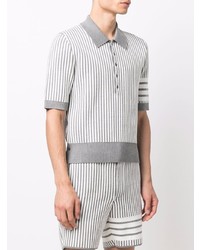 Thom Browne Striped 4 Bar Polo Shirt