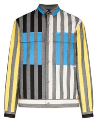 Sunnei Arman Striped Shirt Jacket