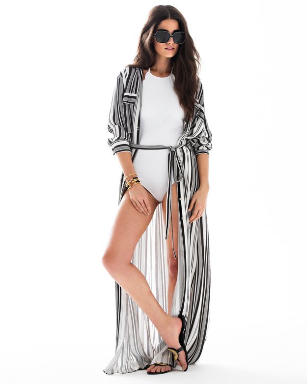 maxi shirtdress