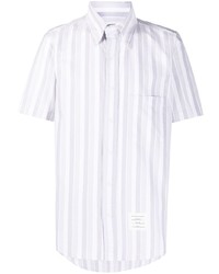Thom Browne Oxford Stripe Short Sleeve Shirt