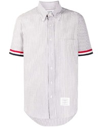 Thom Browne Seersucker Stripe Button Down Shirt