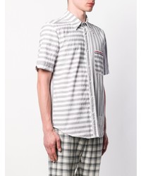 Thom Browne Striped Button Up Shirt