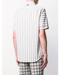 Thom Browne Striped Button Up Shirt