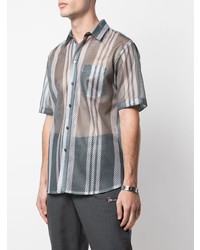 Oamc Striped Sheer Shirt