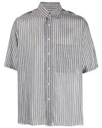 Low Brand Striped Short Sleeve Lyocell Shirt