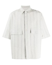 Jil Sander Striped Short Sleeve Shirt
