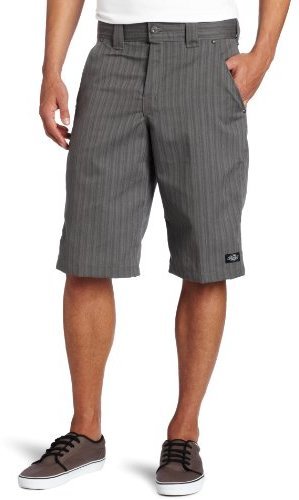 Dickies Mens 13-Inch Regular-Fit Shadow Stripe Short 