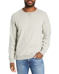 Grey Vertical Striped Sweatshirt