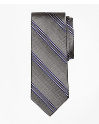 Brooks Brothers Natte Double Stripe Tie