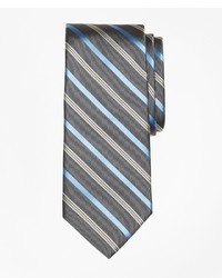 Brooks Brothers Tonal Alternating Split Stripe Tie