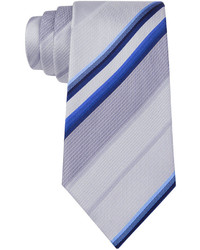 Kenneth Cole Reaction Dotted Stripe Slim Tie