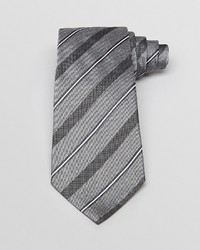 Armani Collezioni Woven Contrast Stripe Classic Tie