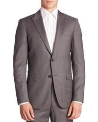 Theory Malcolm Slim Fit Pinstriped Suit Jacket
