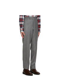 Thom Browne Grey Chalk Trousers