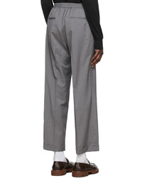 Winnie New York Grey Virgin Wool Trousers