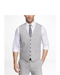 Express Pinstripe Suit Vest