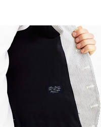 J.Crew Ludlow Suit Vest In Japanese Seersucker