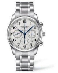 Longines Master Stainless Steel Chronograph Watch