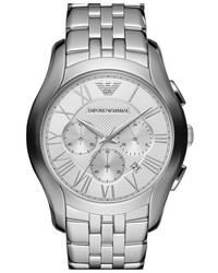 Emporio Armani Round Chronograph Bracelet Watch 45mm