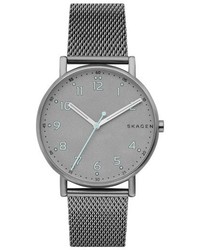 Skagen Round Mesh Strap Watch 40mm