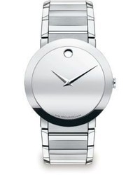 Movado Sapphire Stainless Steel Watch