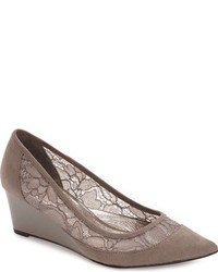 Adrianna Papell Langley Pointy Toe Wedge Pump