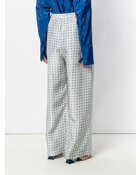 Christian Wijnants Patterned Palazzo Trousers