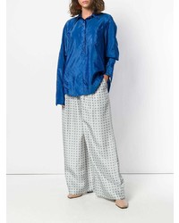 Christian Wijnants Patterned Palazzo Trousers