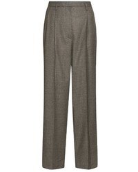 The Row Pleat Front Virgin Wool Blend Trousers