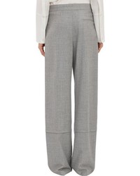 Protagonist Wide Leg Seamed Trousers Grey