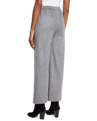 Creatures of the Wind Wide Leg Wool Pants Gray