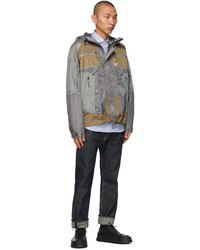 Junya Watanabe Khaki Mystery Ranch Edition In And Out Jacket