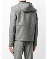 Fendi Patterned Hooded Jacket