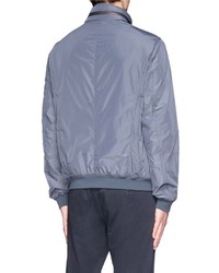 Armani Collezioni Retractable Hood Packable Blouson Jacket