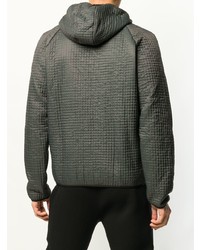 Roberto Cavalli Textured Hooded Jacket